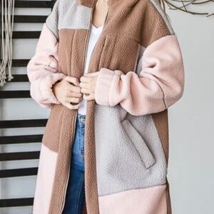 717 NWOT Oli & Hali Colorblock Women's Coat